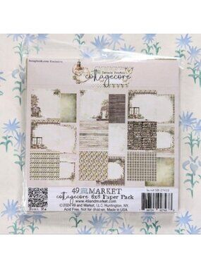 49 and Market Cottagecore Collection 6 x 6 Paper Pack NEW Scrapbooking Cards